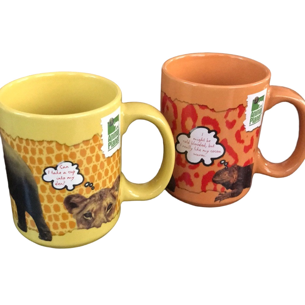 2 Animal planet mugs